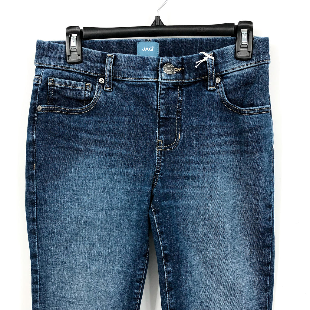 JAG Women's Maya Capri Jeans Size 6 Petite Night Blue Wash Stretch Mid Rise NWT