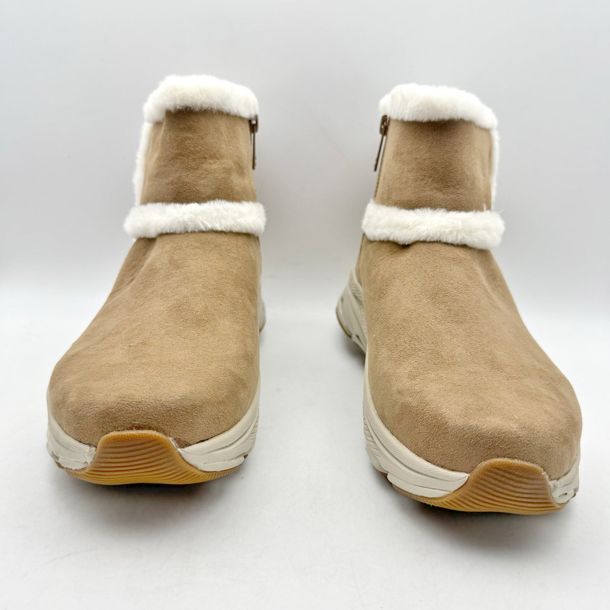 Ryka Womens Devotion Max Winter Boots Size 9.5 Wide EU 40.5 Brown Microfiber NIB