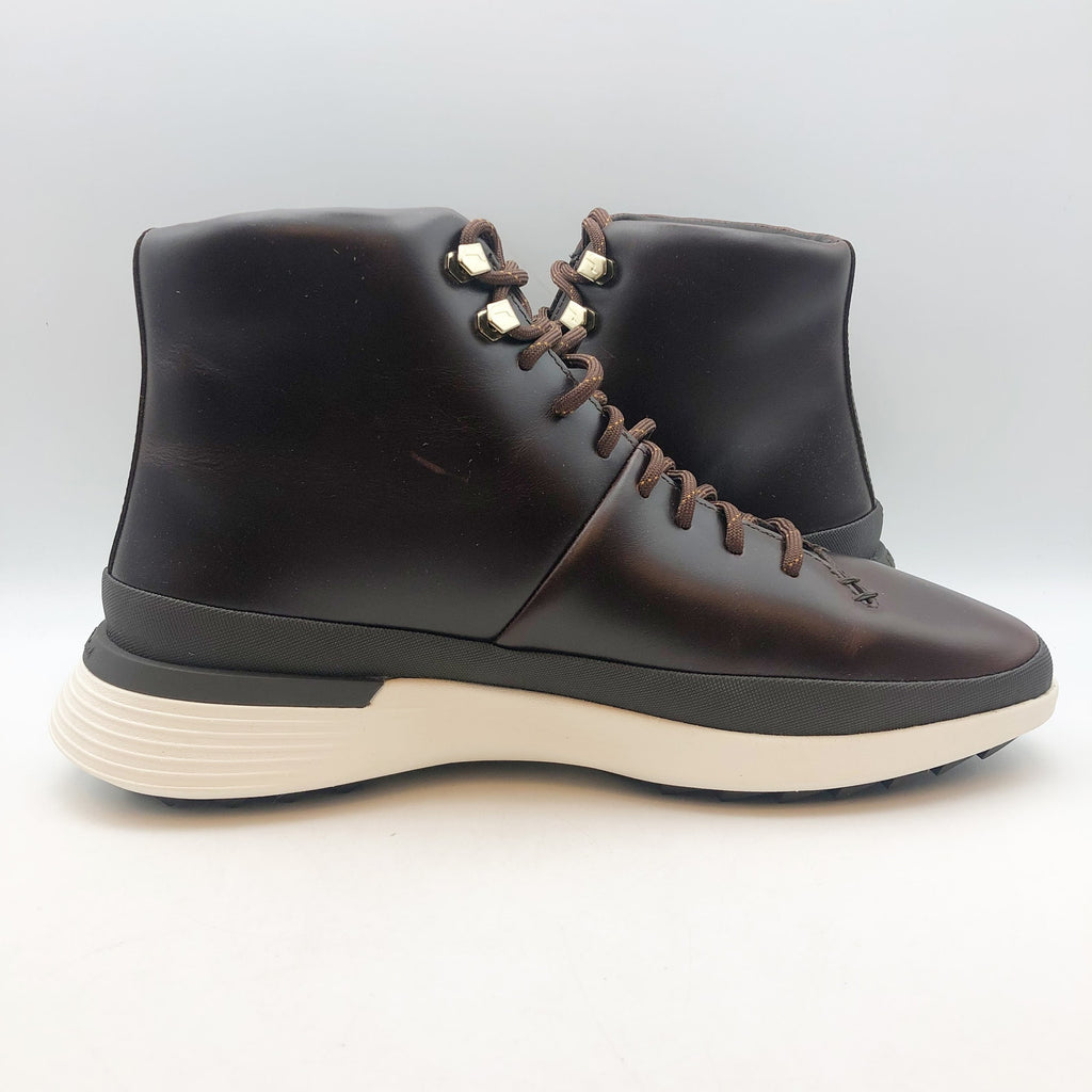 T4381. Wolf & Shepherd- MENS 9.5- Crossover Hiker WTZ Boots Maple Brown Leather NIB