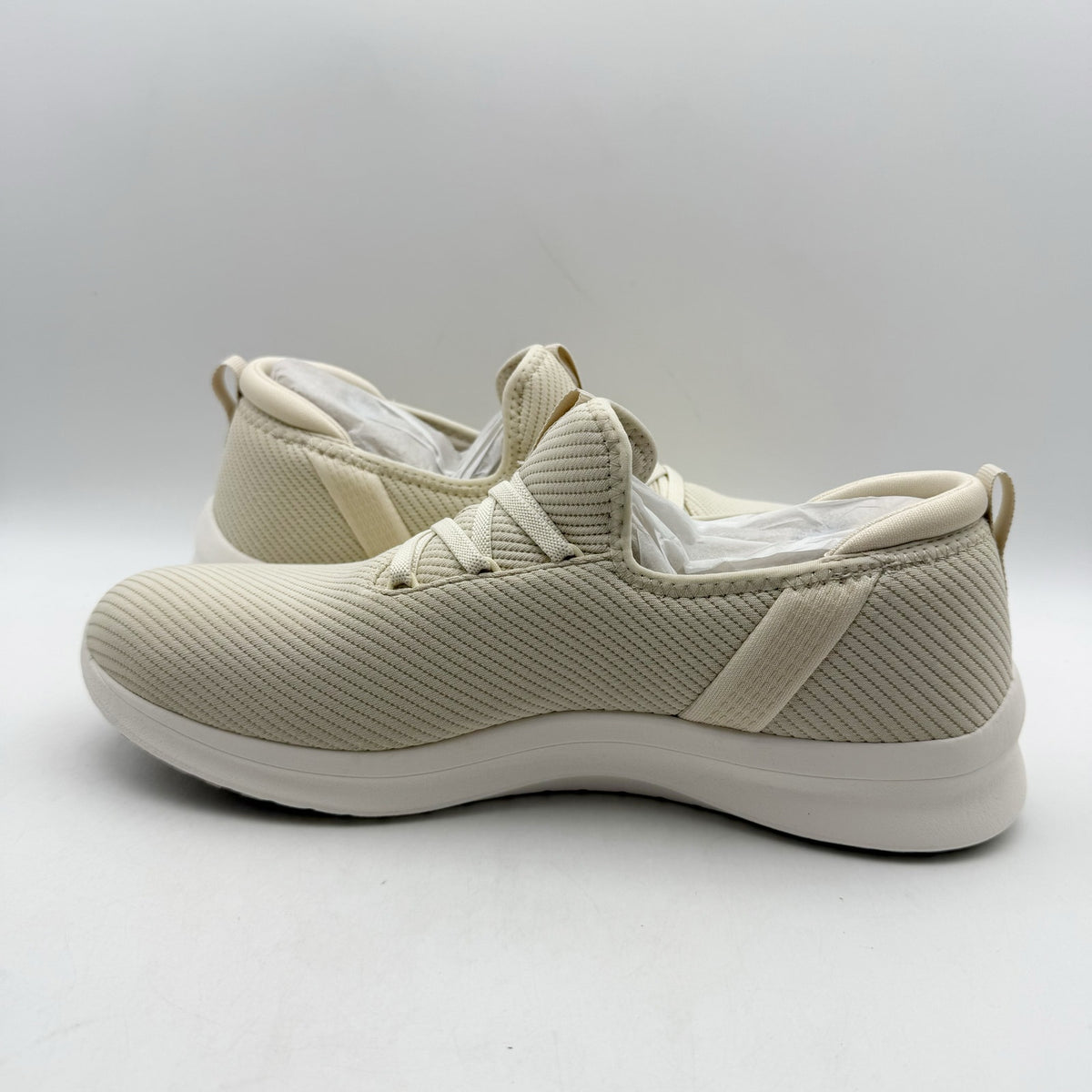 Ryka Womens Rebound Slip on Casual Sneakers Size 12 M EU 43 Beige Birch NIB