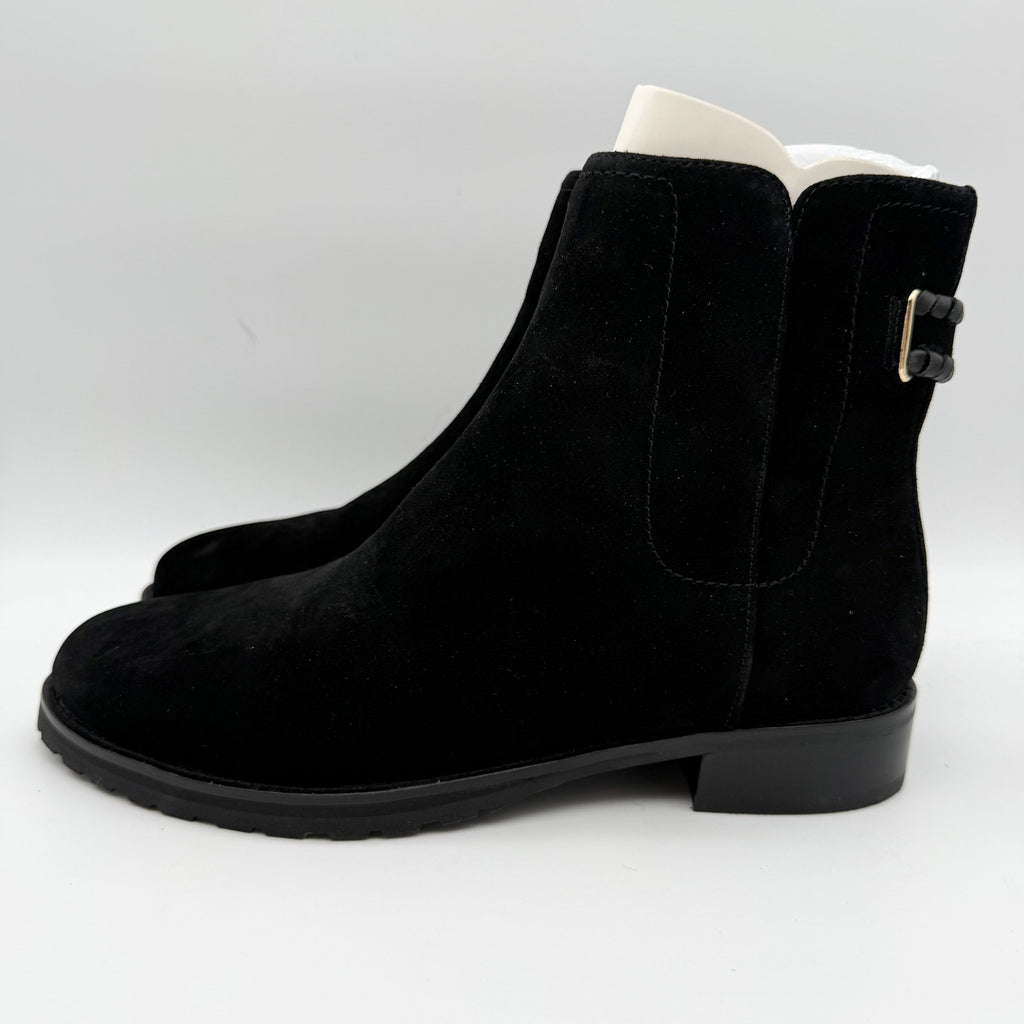 Jack Rogers Womens Newbury Ankle Booties US 9.5 M Black Suede NIB