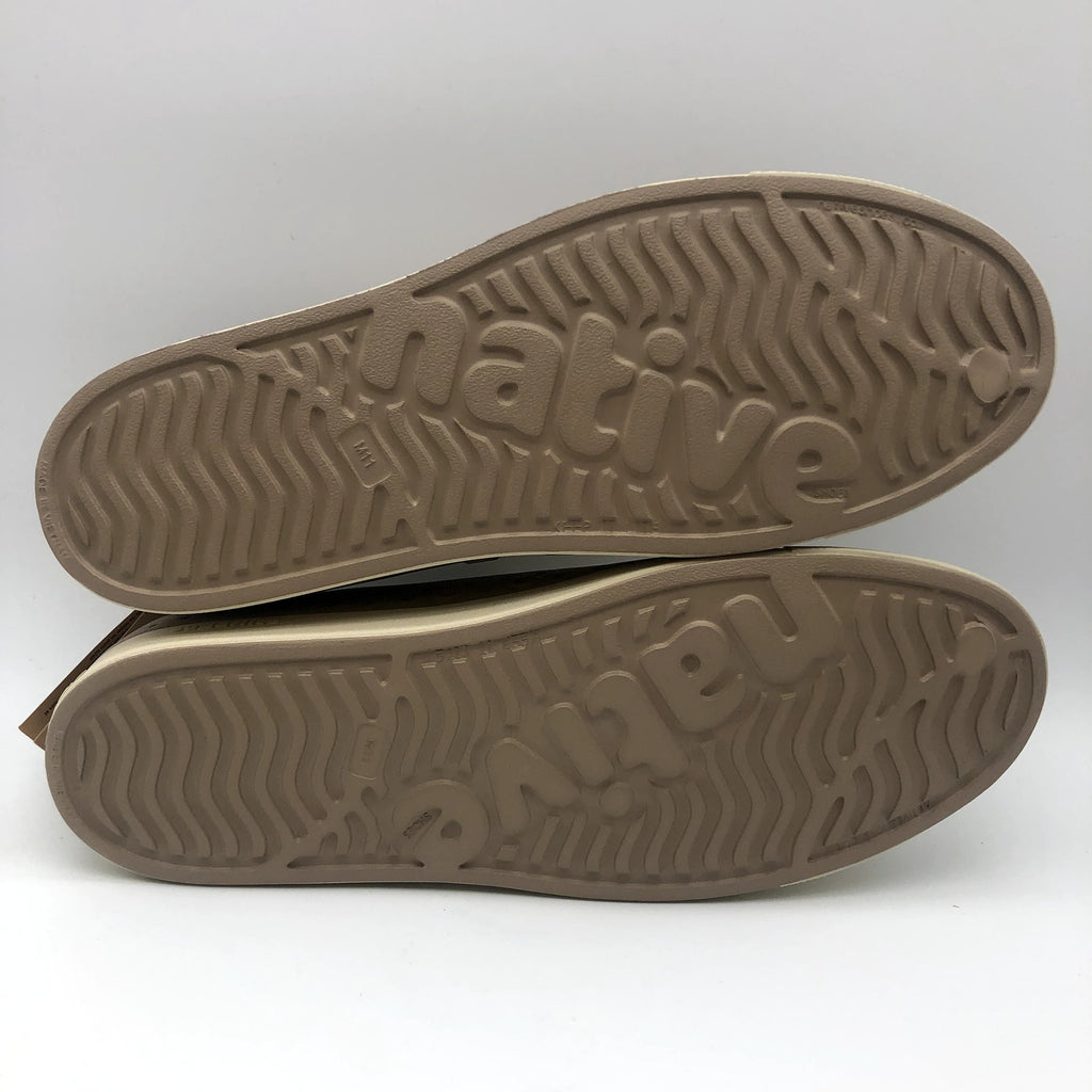 Native Men's Jefferson Shoes Size 11 Brown Tan EVA Slip On Sneakers NIB