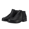 Naot Womens Helm Ankle Boots EU 41 US 10 Black Water-Resistant Leather NIB