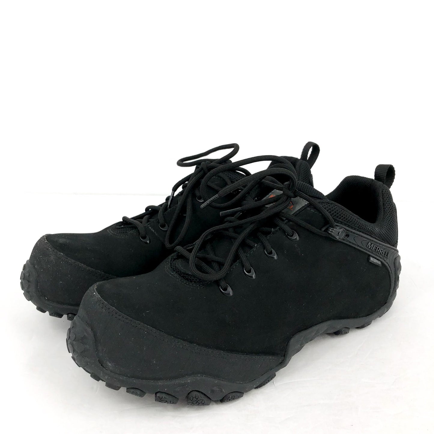 Merrell Mens Chameleon Flux CF Work Sneaker US 11.5 M Black CT Waterproof NIB