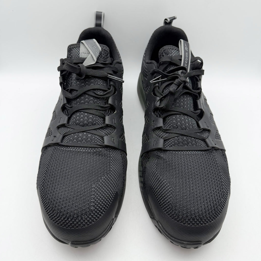 Reebok Work Mens Fusion Flexweave Sneaker 10 Wide Black EH Comp Toe SR NIB