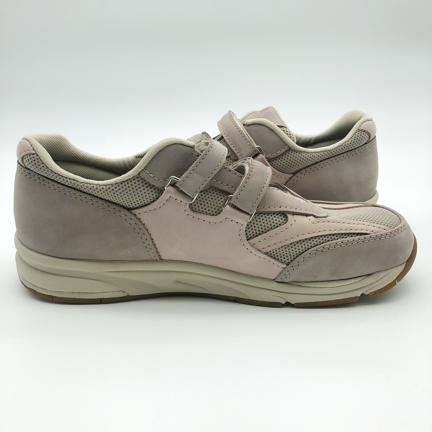 SAS Women Tour Mesh Comfort Walking Sneaker Size 5 Taupe Pink NIB