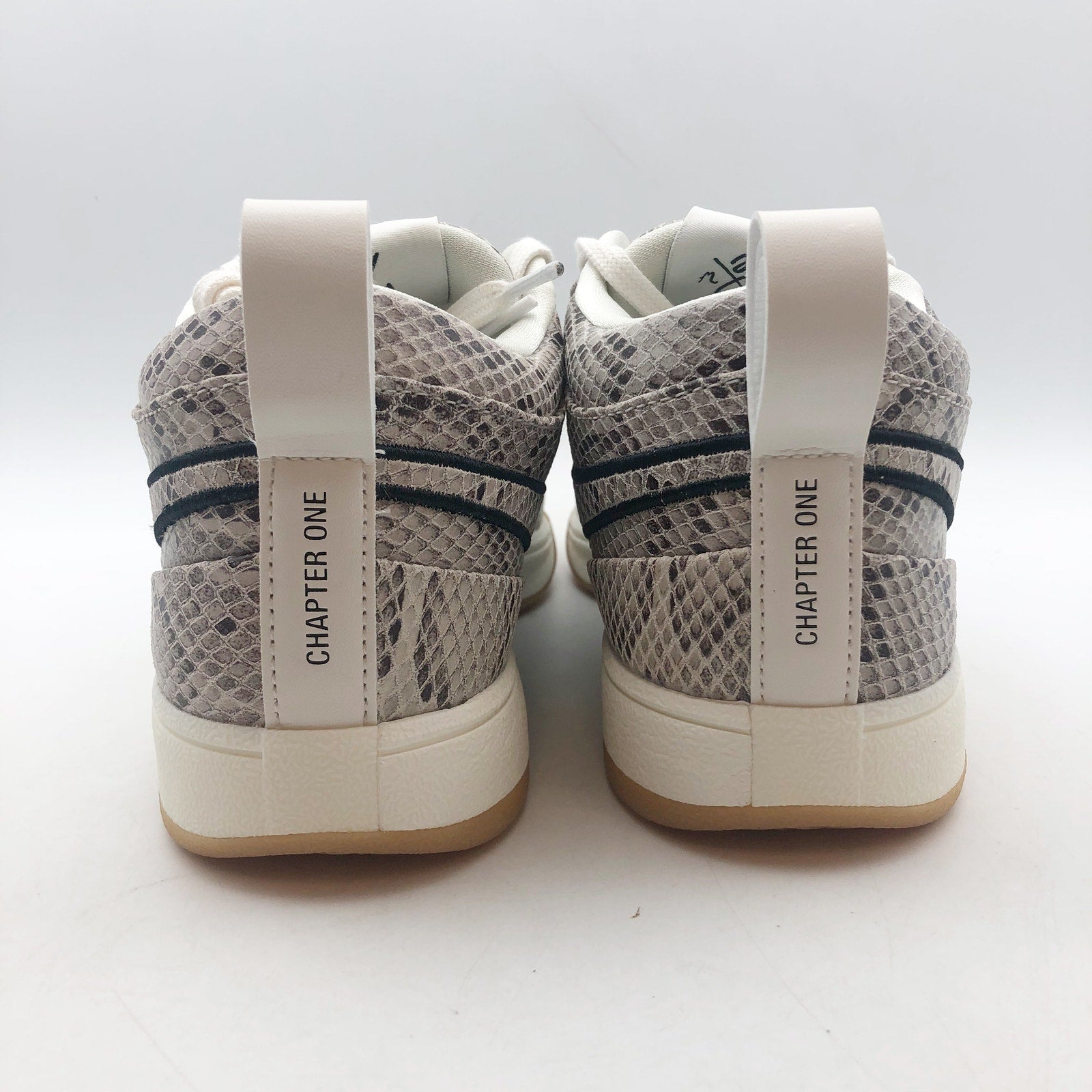 Nike Book 1 Athletic Shoes Mens 8 Womens 9.5 Light Orewood Brown Snake Print NIB