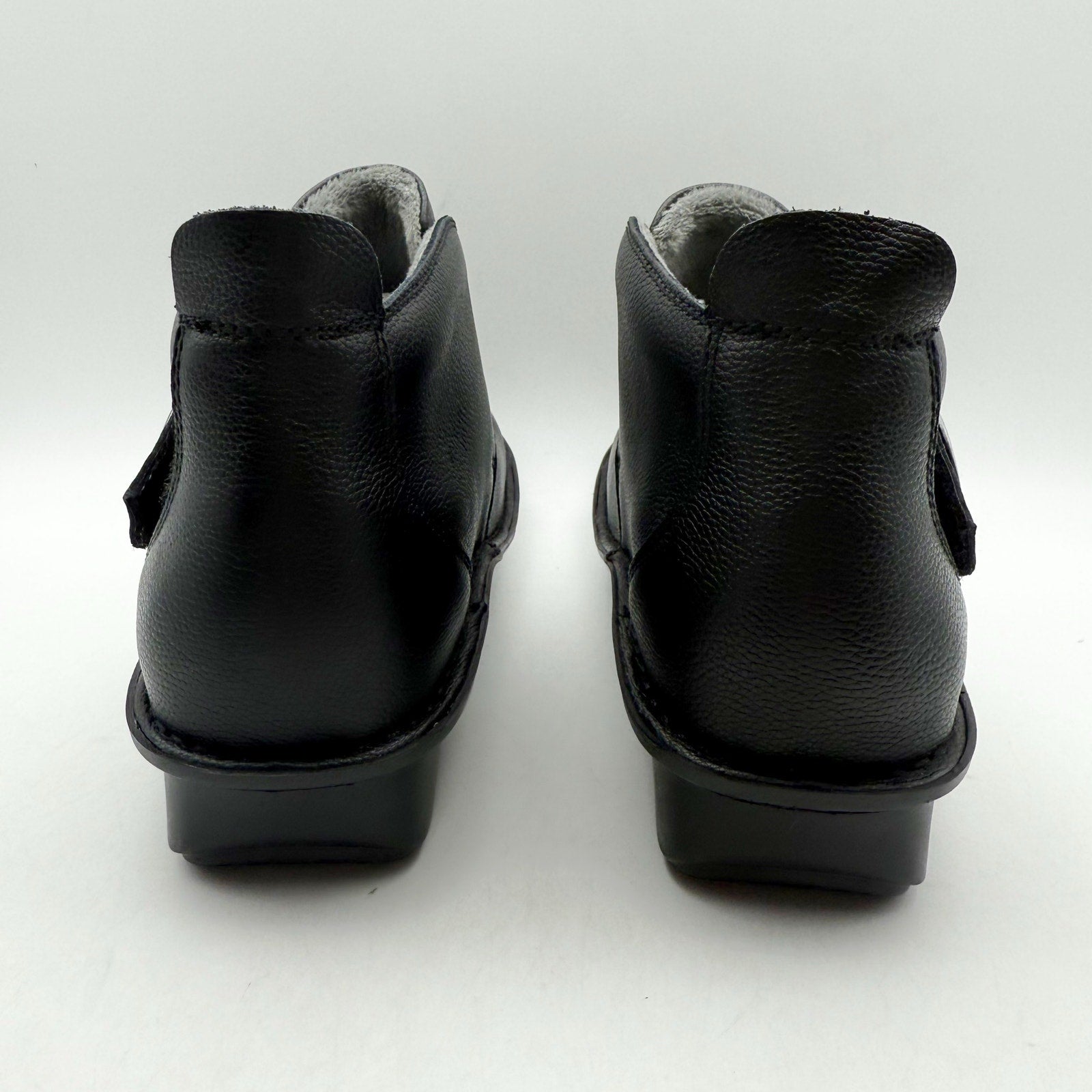 Alegria Womens Caiti Ankle Booties EU 35 US 5-5.5 Black Leather NIB