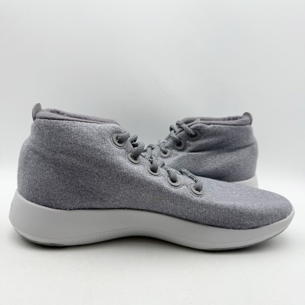 Allbirds Mens Wool Runner-up Mizzles Sneakers US 12 Grey High Tops NWOB