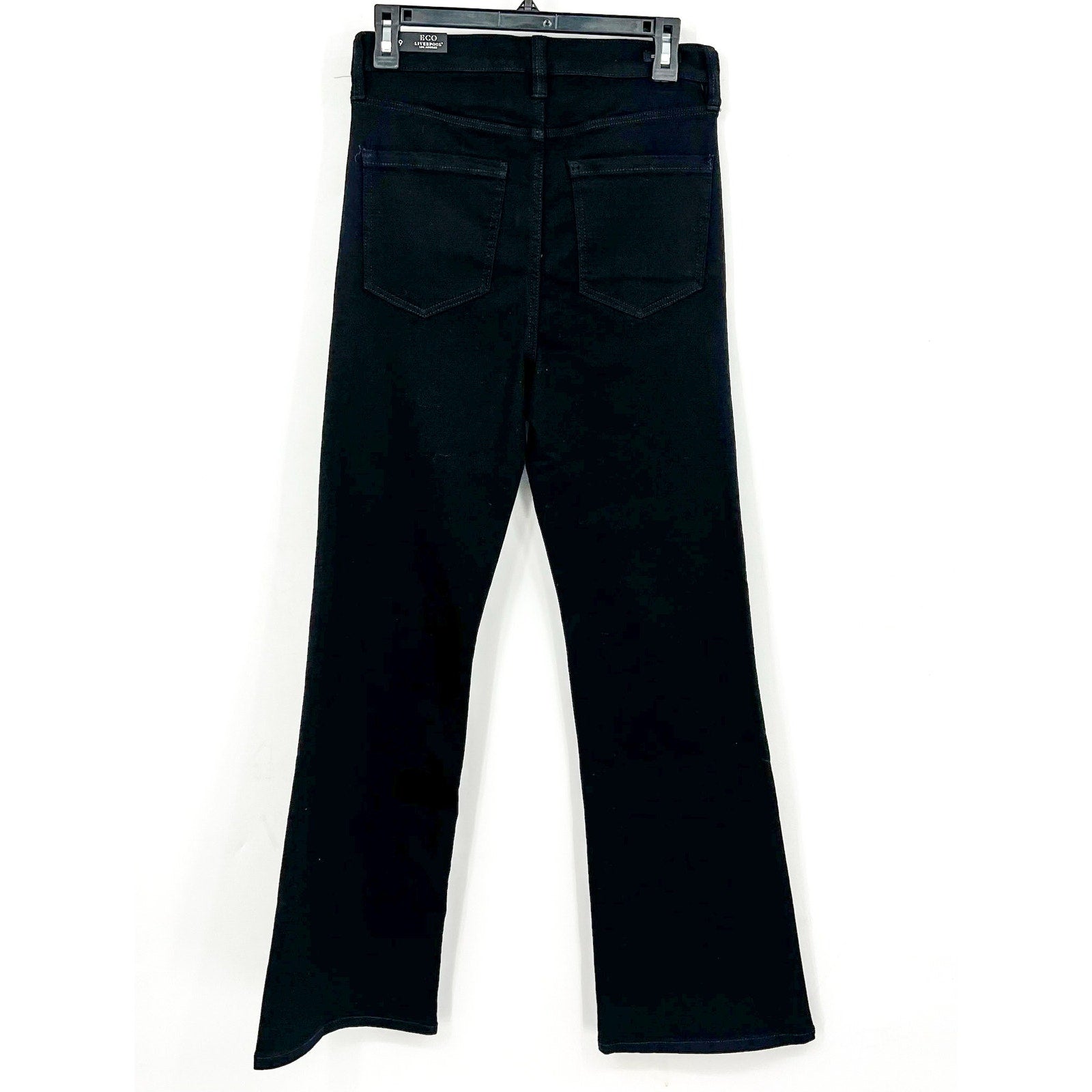 Liverpool Women's Lucy Bootcut Jeans Size 8/29 Black Hi-Rise Stretch Denim NWT