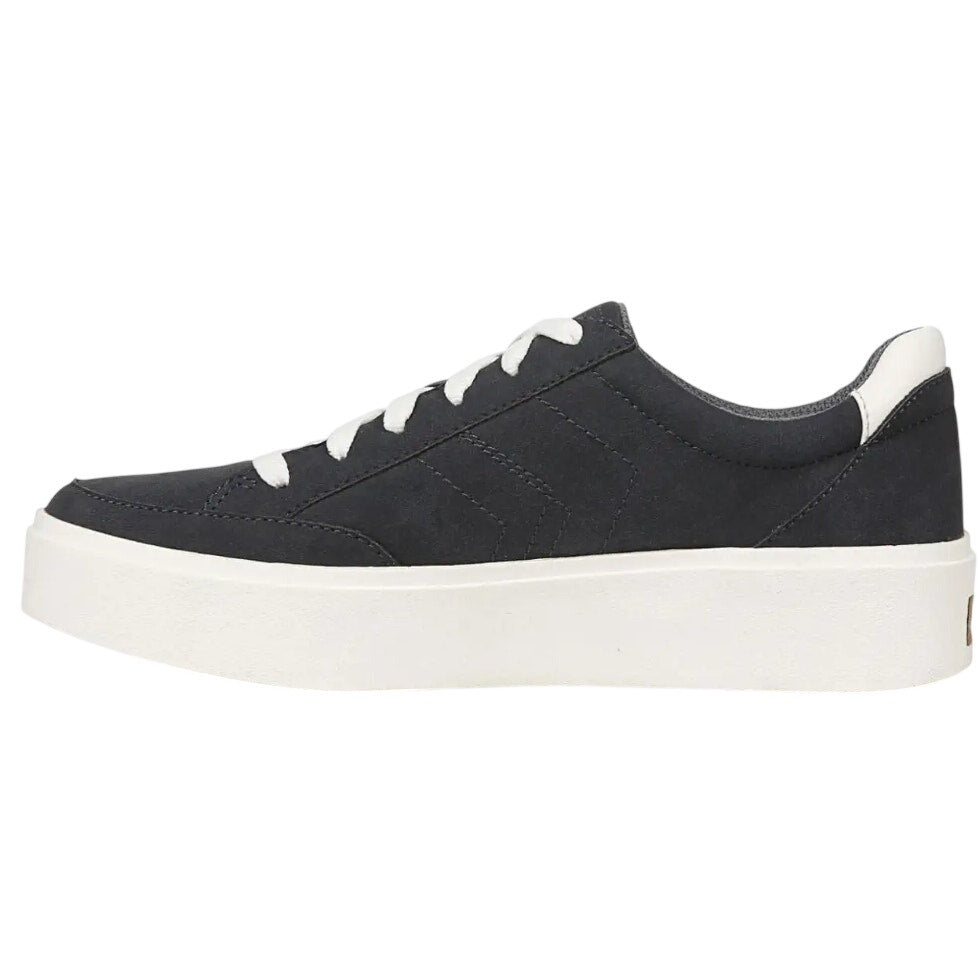 Dr. Scholls Womens Madison Low Top Sneakers Size 9.5 Navy Blue Vegan Leather NIB