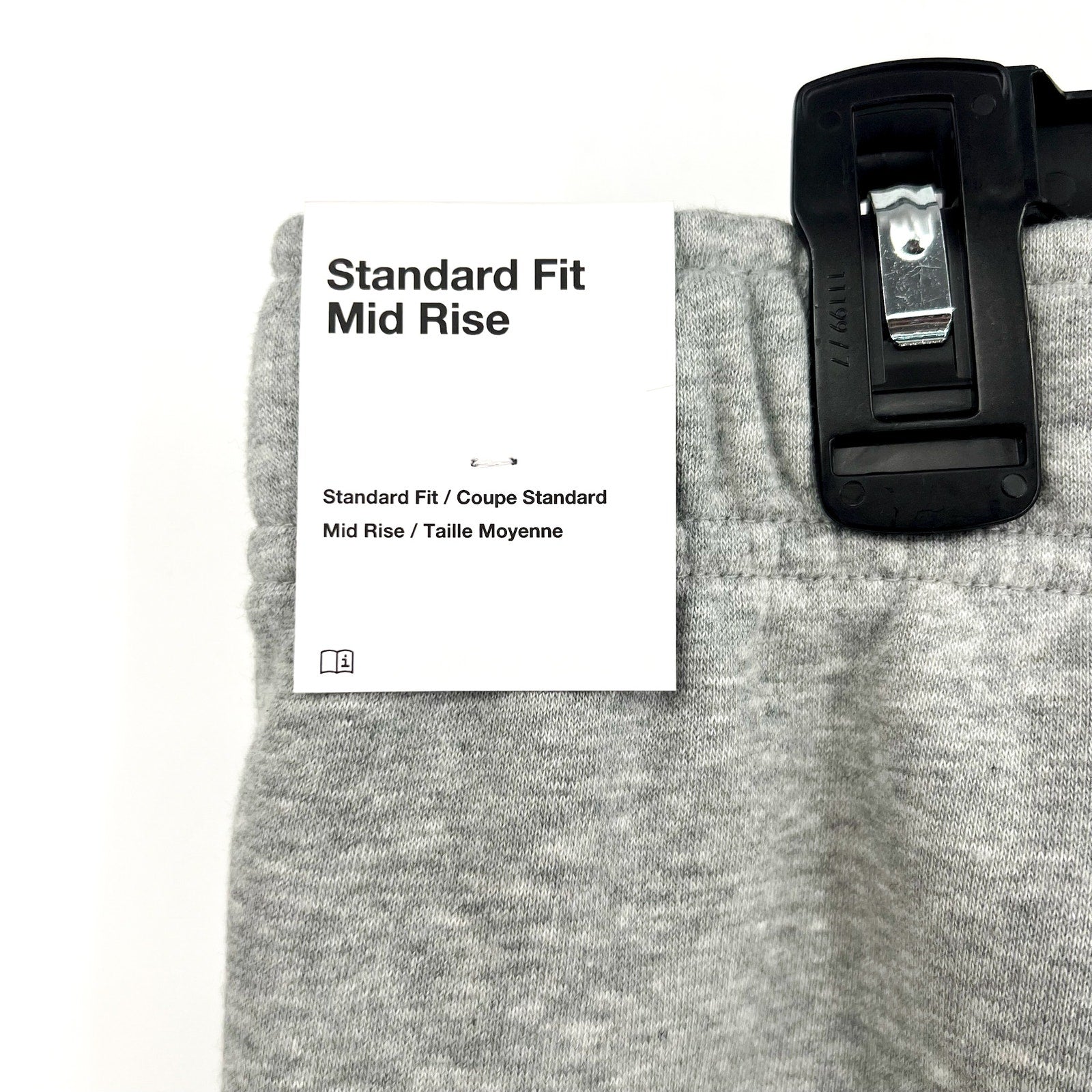 NIKE Womens Club Fleece Mid-Rise Joggers Pants 1X Grey White Sweatpants NWT