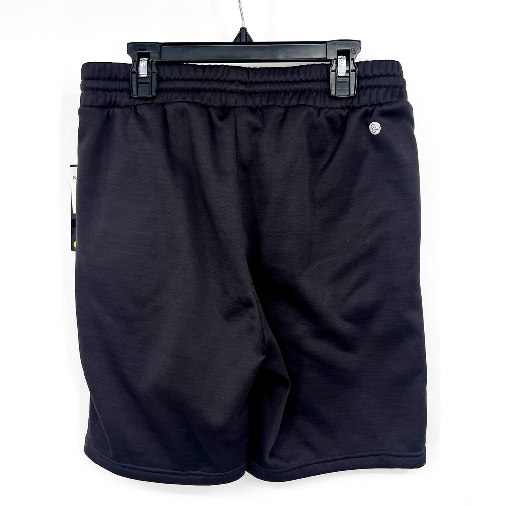 ZELLA Boys Pyrite Athletic Pull-On Shorts XL 14-16 Black Drawstring NWT