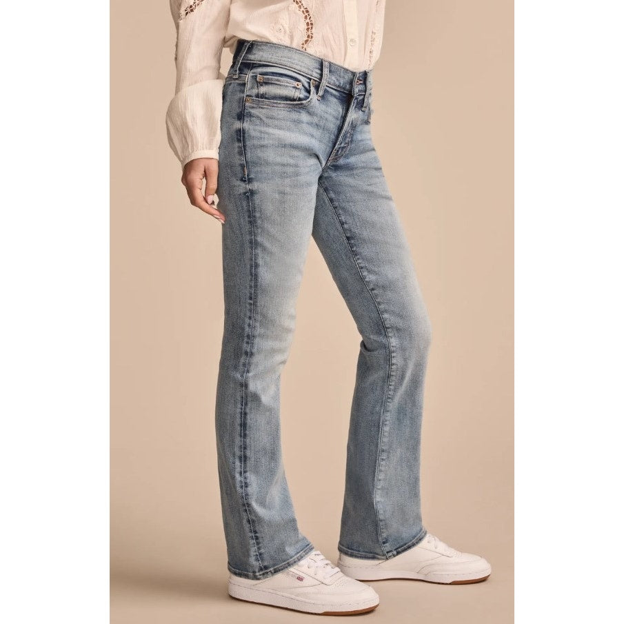 LUCKY BRAND Women's Sweet Boot Cut Jeans US 12 Blue Cabana Mid rise NWT