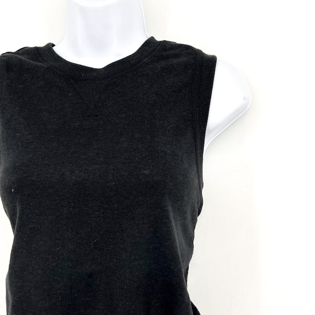 PRANA Women's Cozy Up Beach Hopper Blouson Dress Small Black Sleeveless NWT