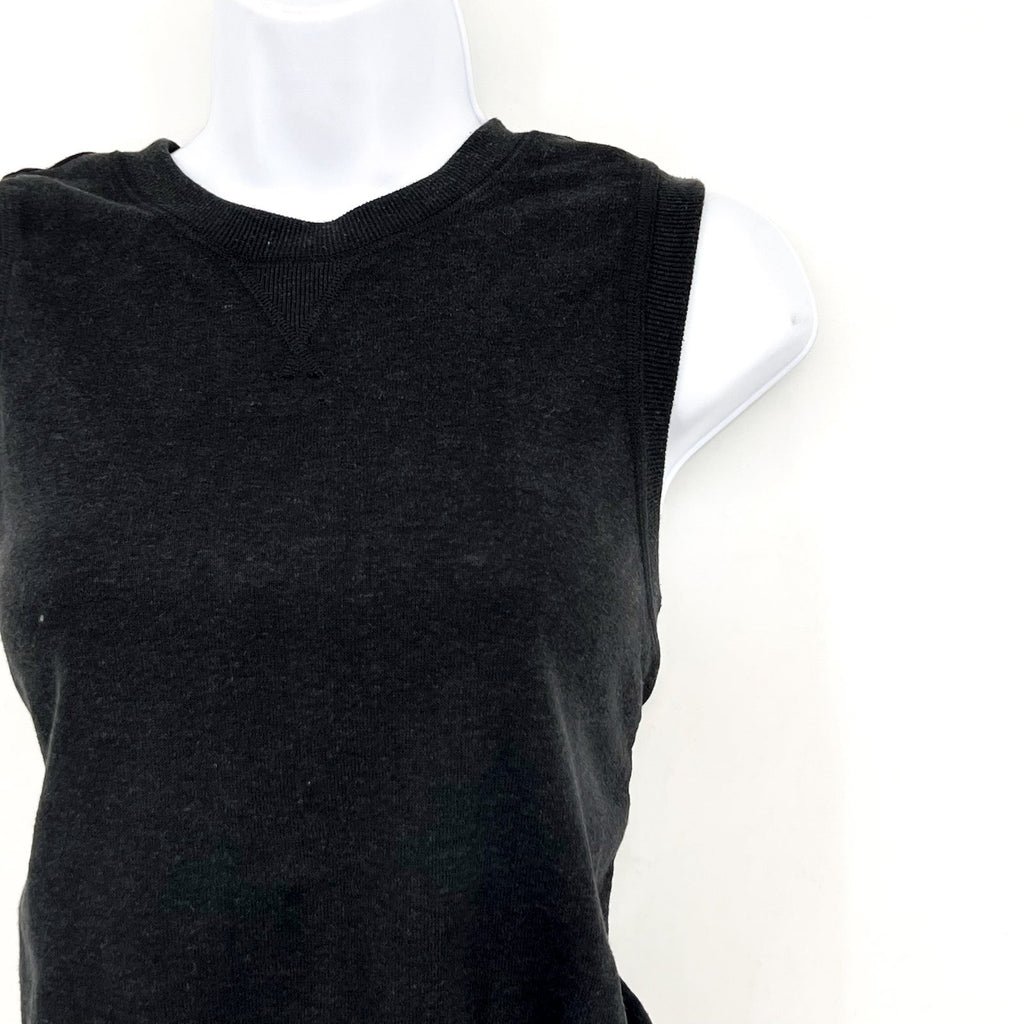 PRANA Women's Cozy Up Beach Hopper Blouson Dress Small Black Sleeveless NWT