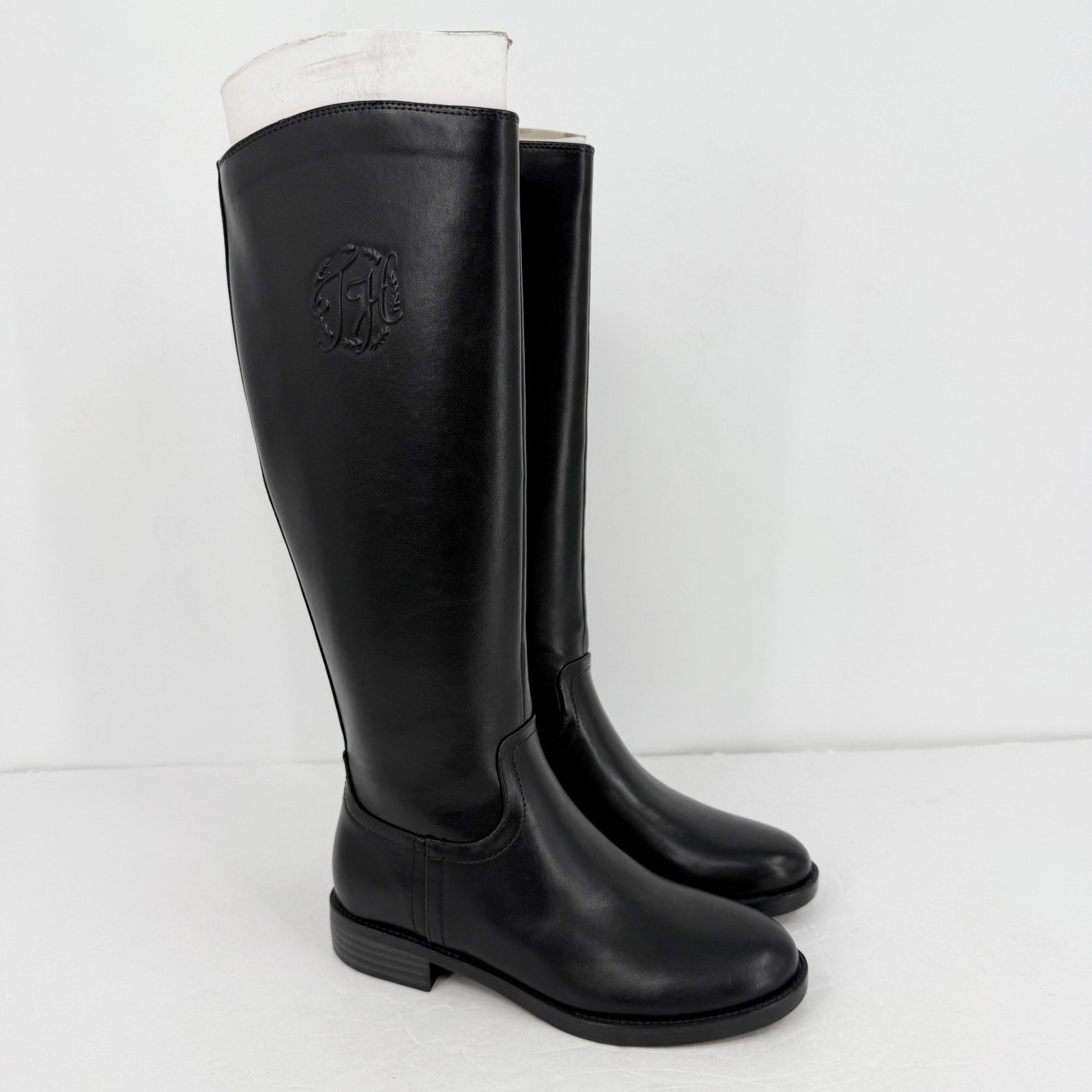 Tommy Hilfiger Womens Rydings Knee High Boots US 6 M EU 36 Black NWOB