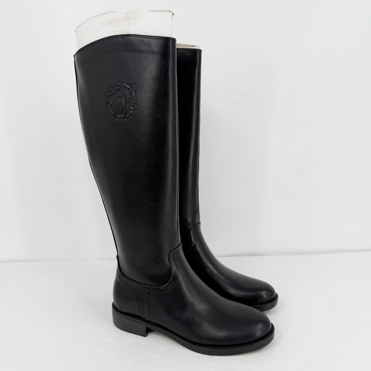Tommy Hilfiger Womens Rydings Knee High Boots US 6 M EU 36 Black NWOB