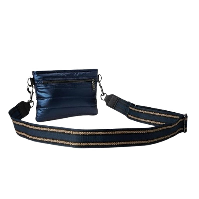 THINK ROYLN Downtown Crosswalk Crossbody Bag Blue Pearl Indigo One Size NWT