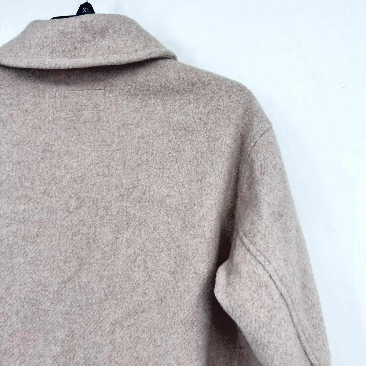 Everlane Womens The Wool Mackinaw Jacket Small Oatmeal Beige NWT