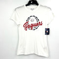 CHAMPION Women's S. Alabama Jaquars Crest T-shirt Small White Short Sleeve NWT