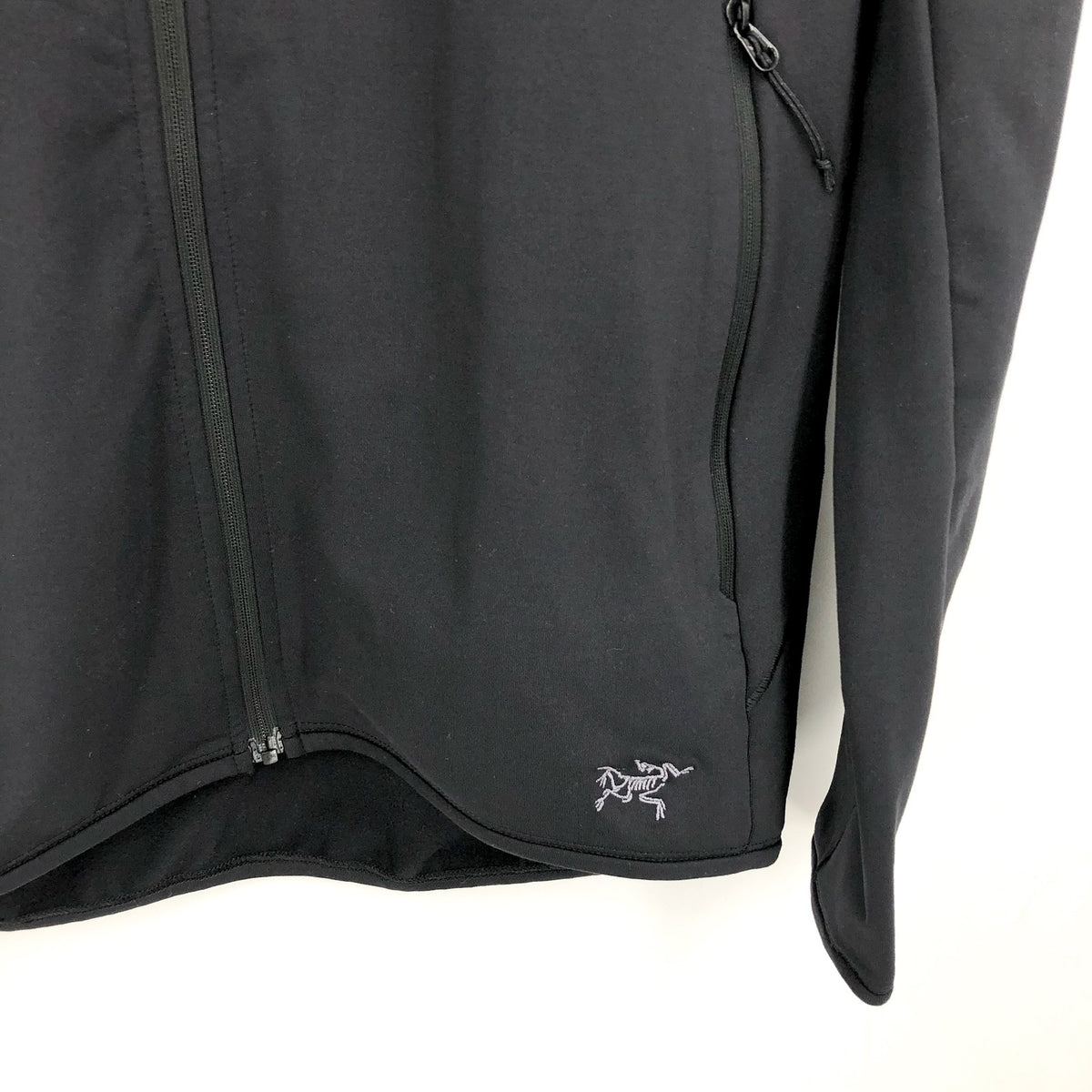 ARC'TERYX Women's Kyanite Lightweight Hoody Jacket Medium Black Full Zip NWOT