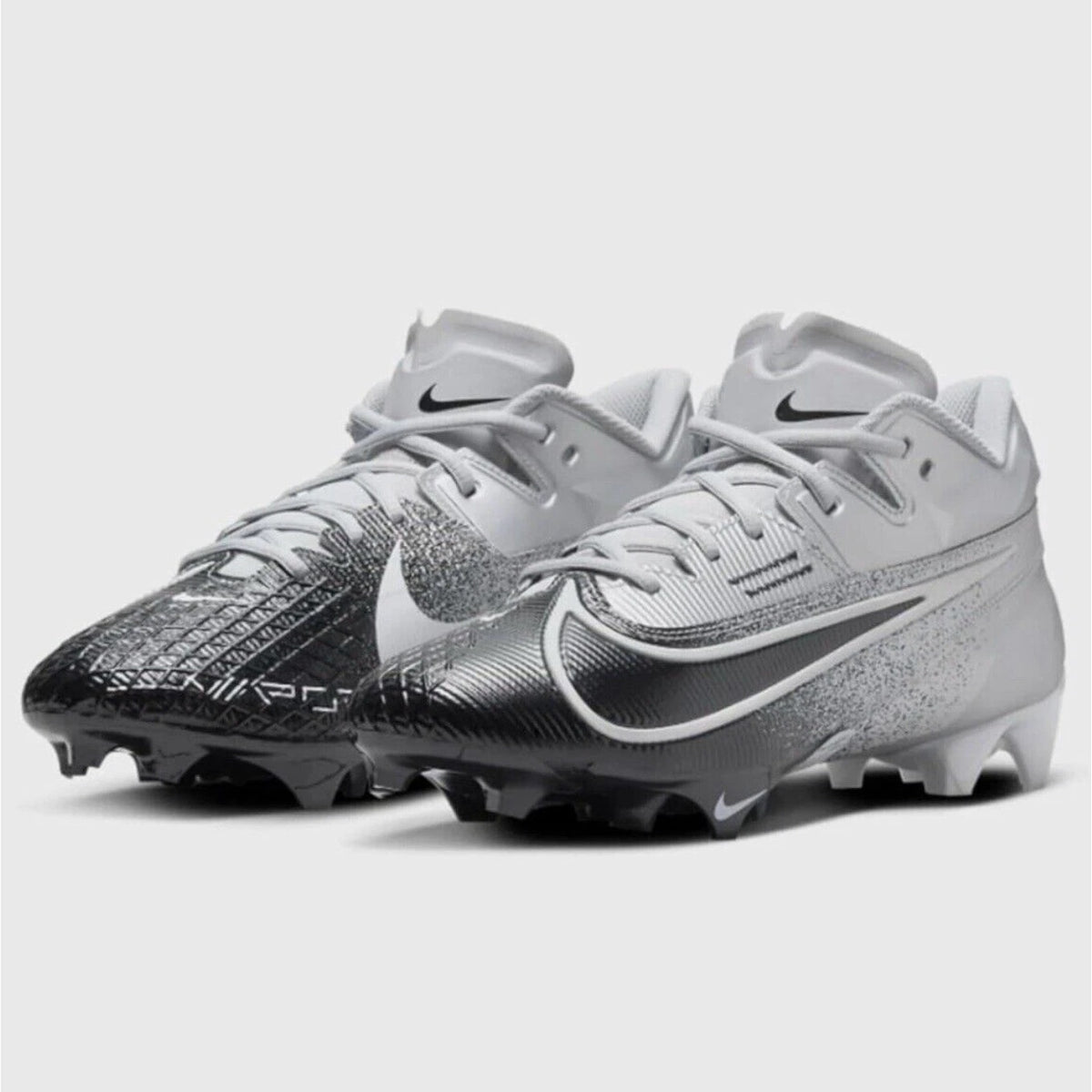Nike Mens Vapor Edge Elite 360 2 Football Cleats Size 13 Silver DA5457-003 NWOB