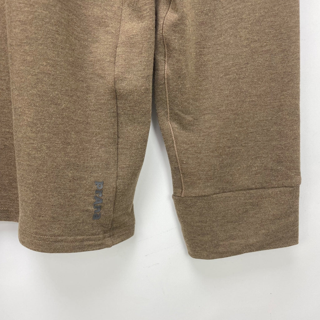prAna Mens Altitude Tracker 1/4 Zip Pullover XXL Camel Tan Sweatshirt NWT