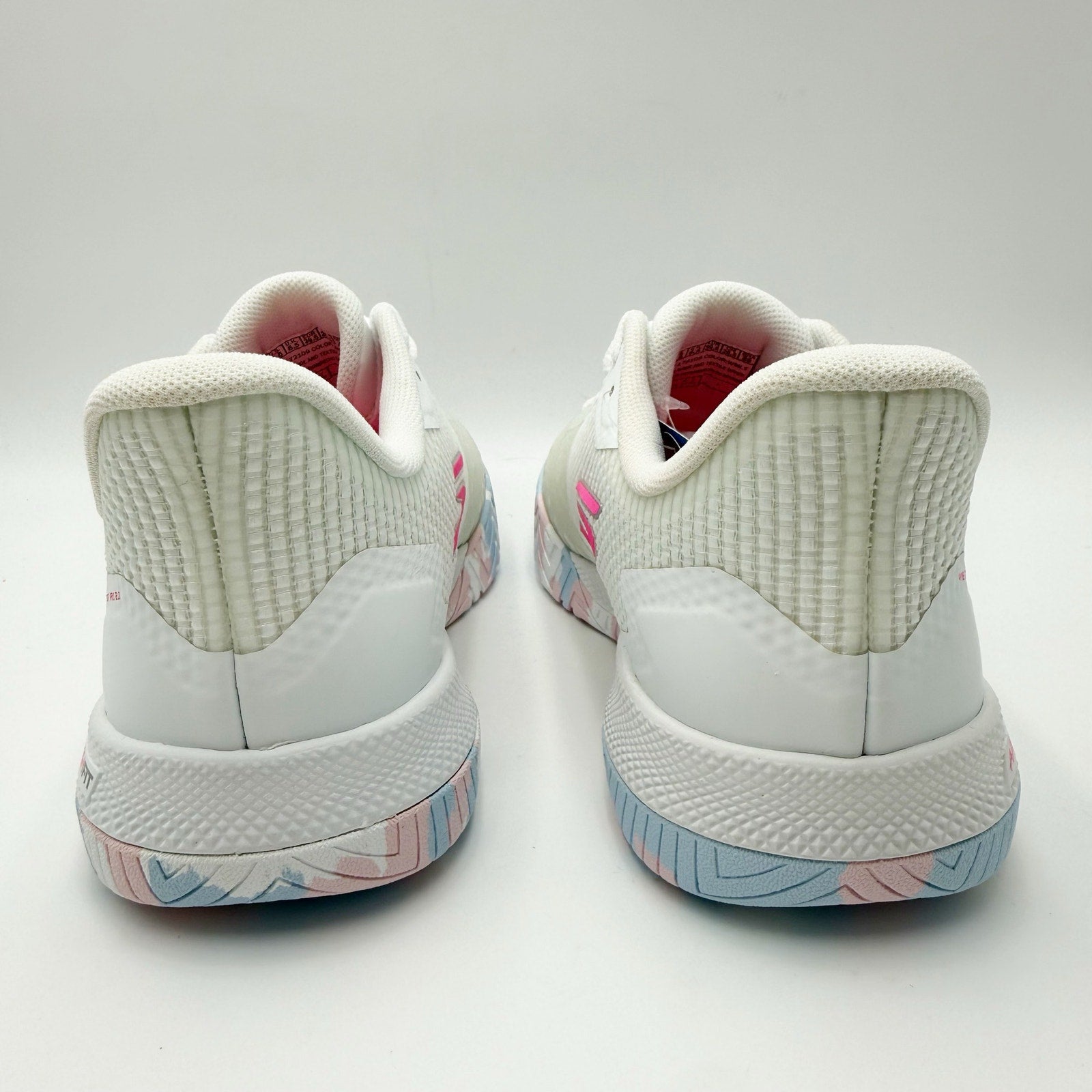 Skechers Women Viper Court 2.0 Pickleball Shoes Size 9.5 White Pink Athletic NIB