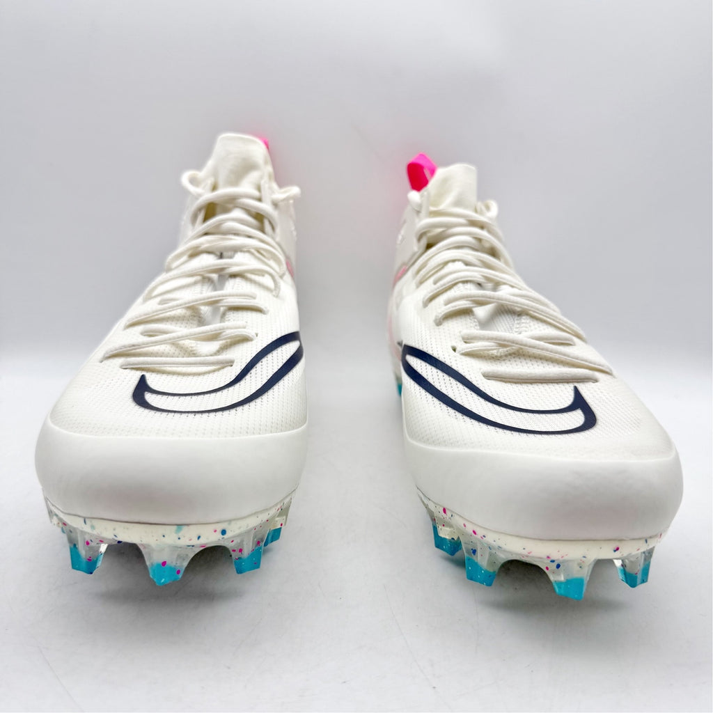 NIKE Mens Alpha Huarache 8 Elite Lacrosse Cleats US 12 EU 46 White Athletic NWOB