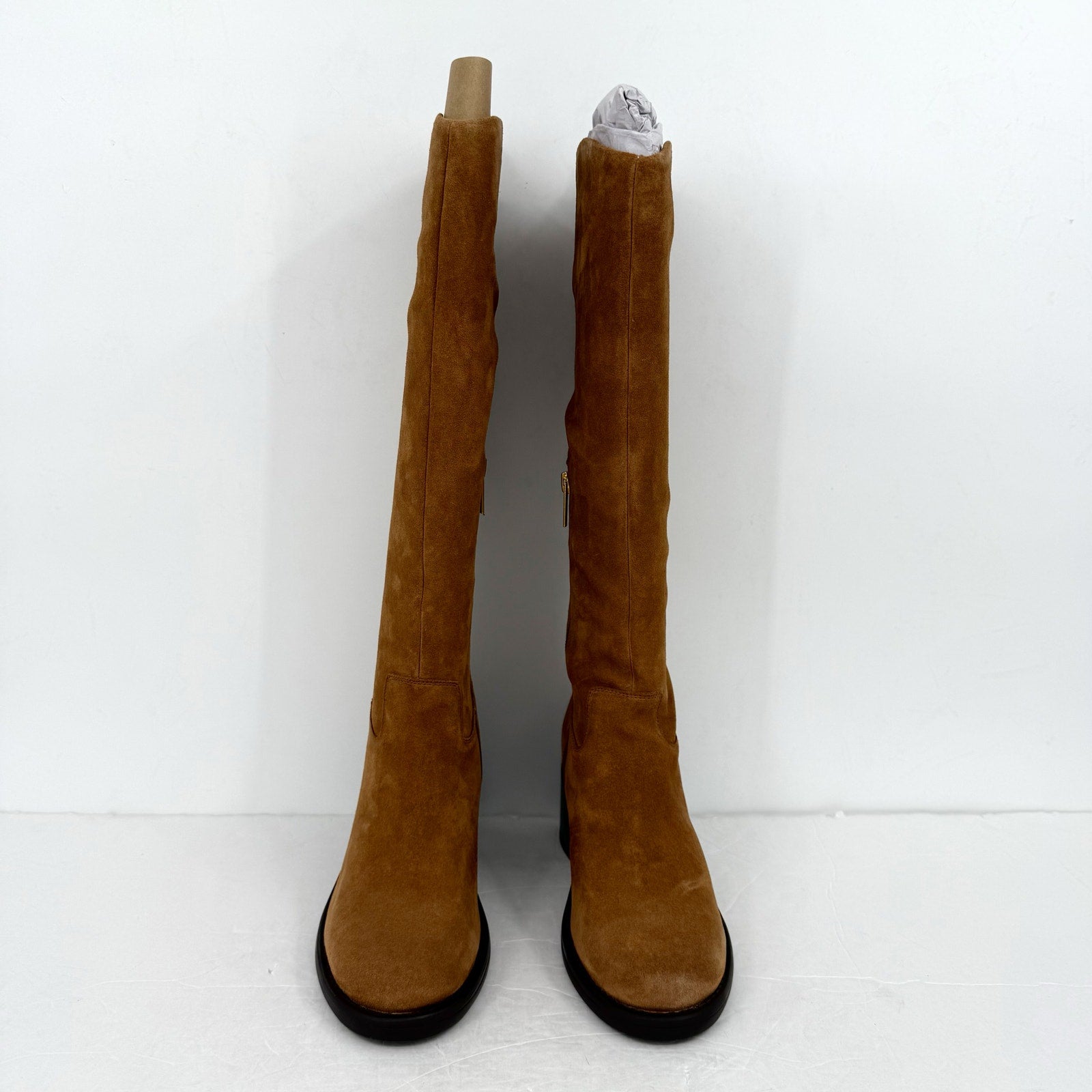 Vince Camuto Womens Amree Knee High Boot US 6 M Narrow Calf Brown Suede NIB