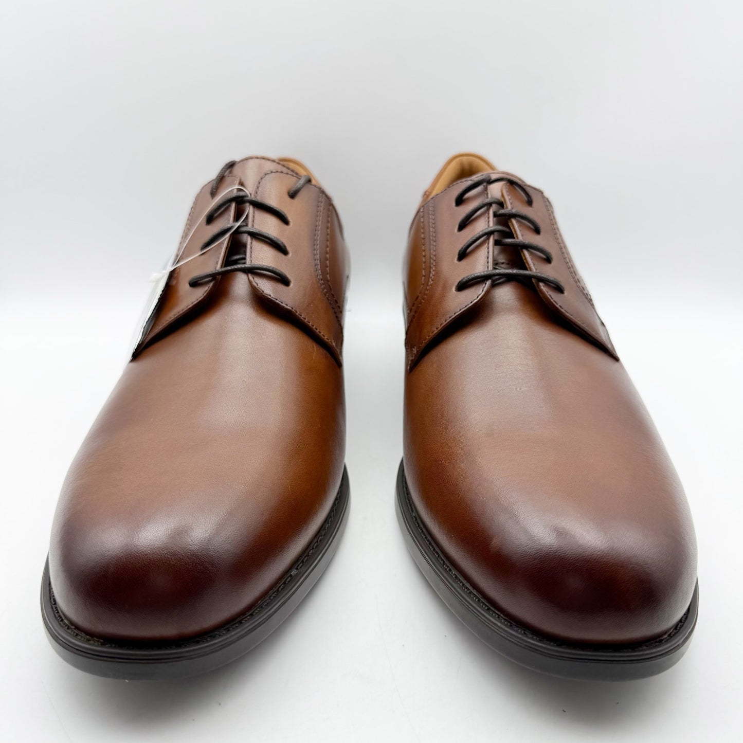 Florsheim Mens Midtown Plain Toe Oxford Shoes US 14 D EU 47 Brown Leather NIB