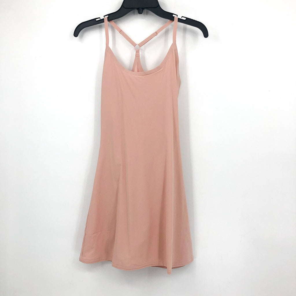 OUTDOOR VOICES Women's The Exercise Dress XXS Pink Thistle Built in Shorts NWT