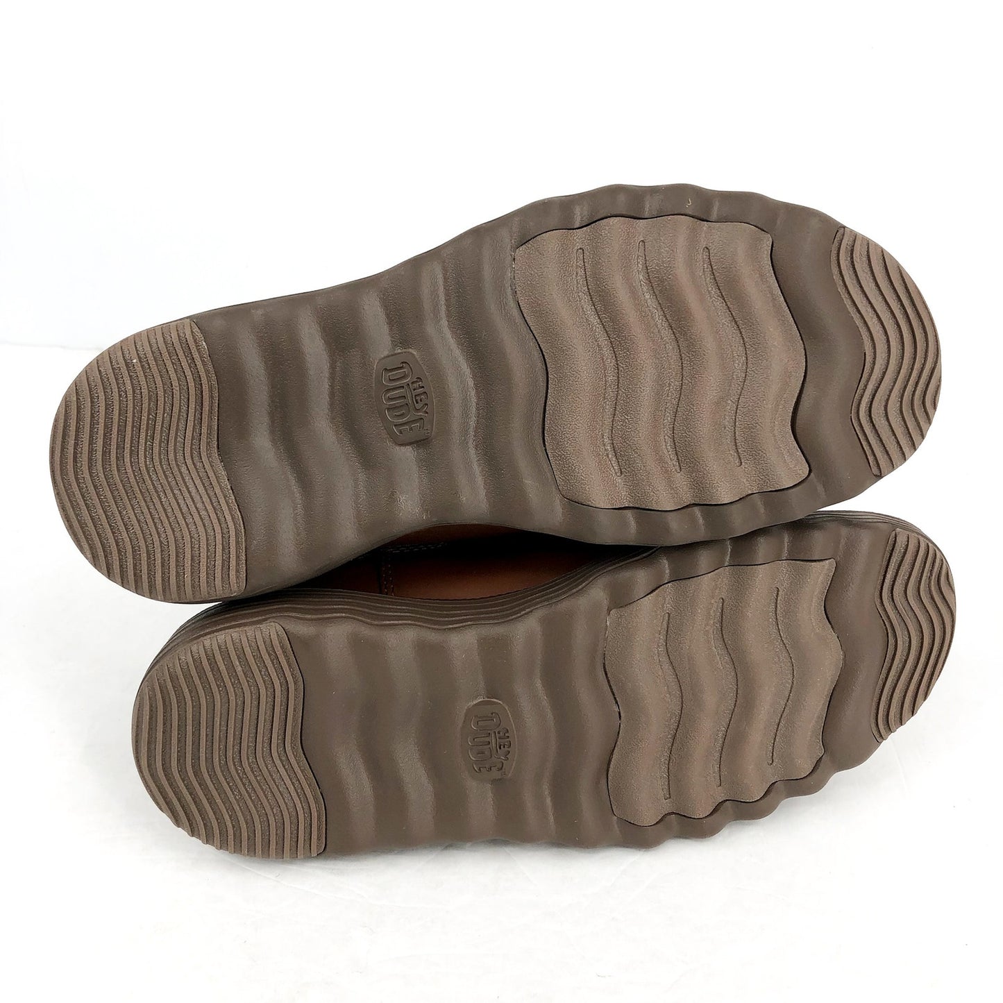 Hey Dude Womens Branson Ankle Bootie US 8 Cognac Leather Water Resistant NIB