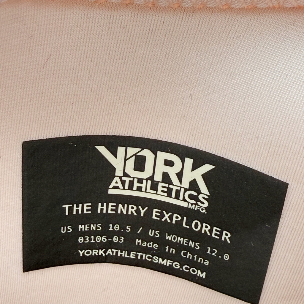 YORK Athletics Via All-Terrain Mid Sneakers Mens 10.5 Women 12 Pink Athletic NIB
