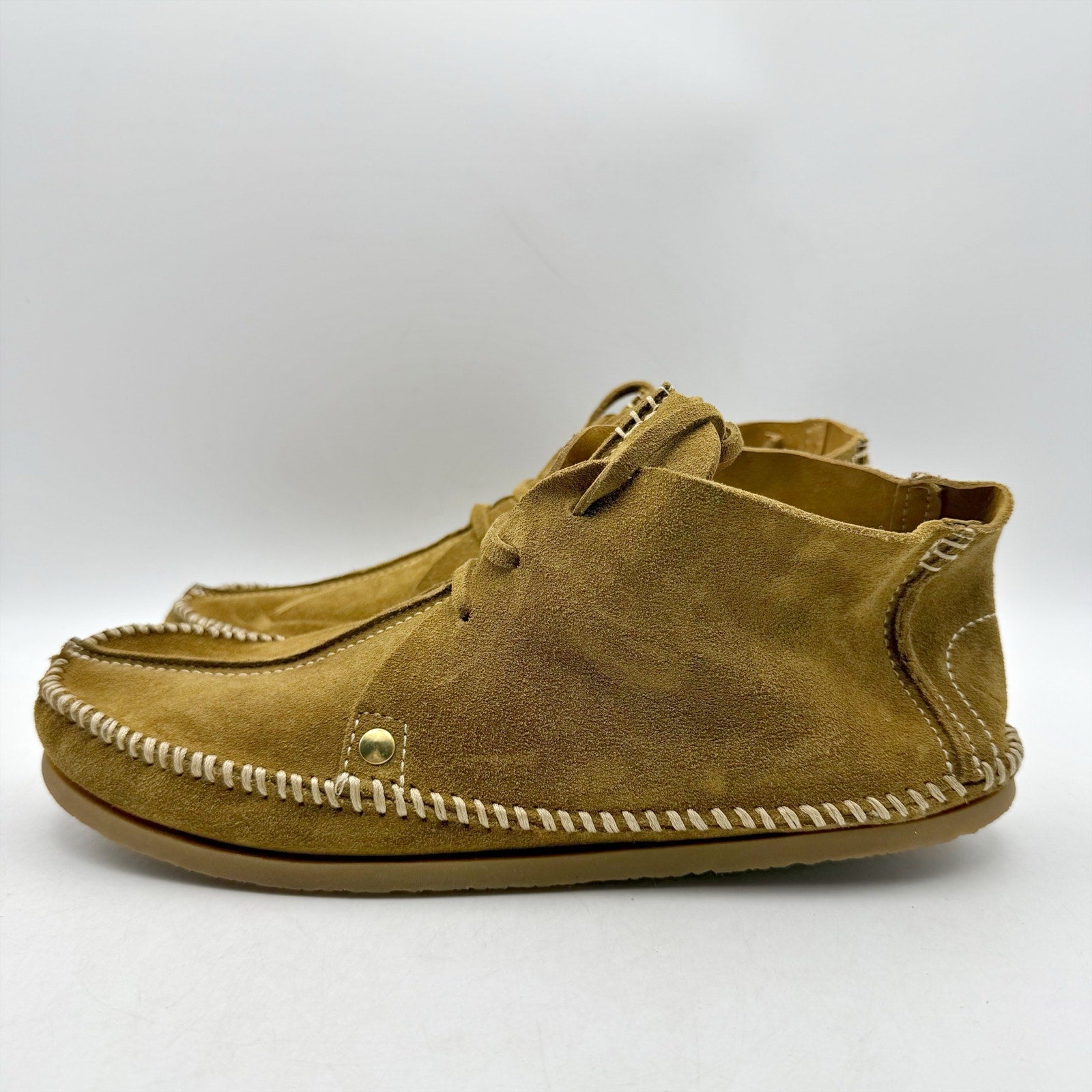 RE/DONE Womens Metal Oxford Shoes EU 39 US 9 Brown Suede NWOB