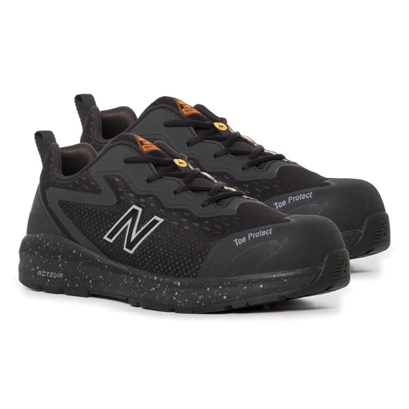 New Balance Mens Logic Comp Toe EH PR SR Work Shoes US 8.5 WIDE EE Black NIB