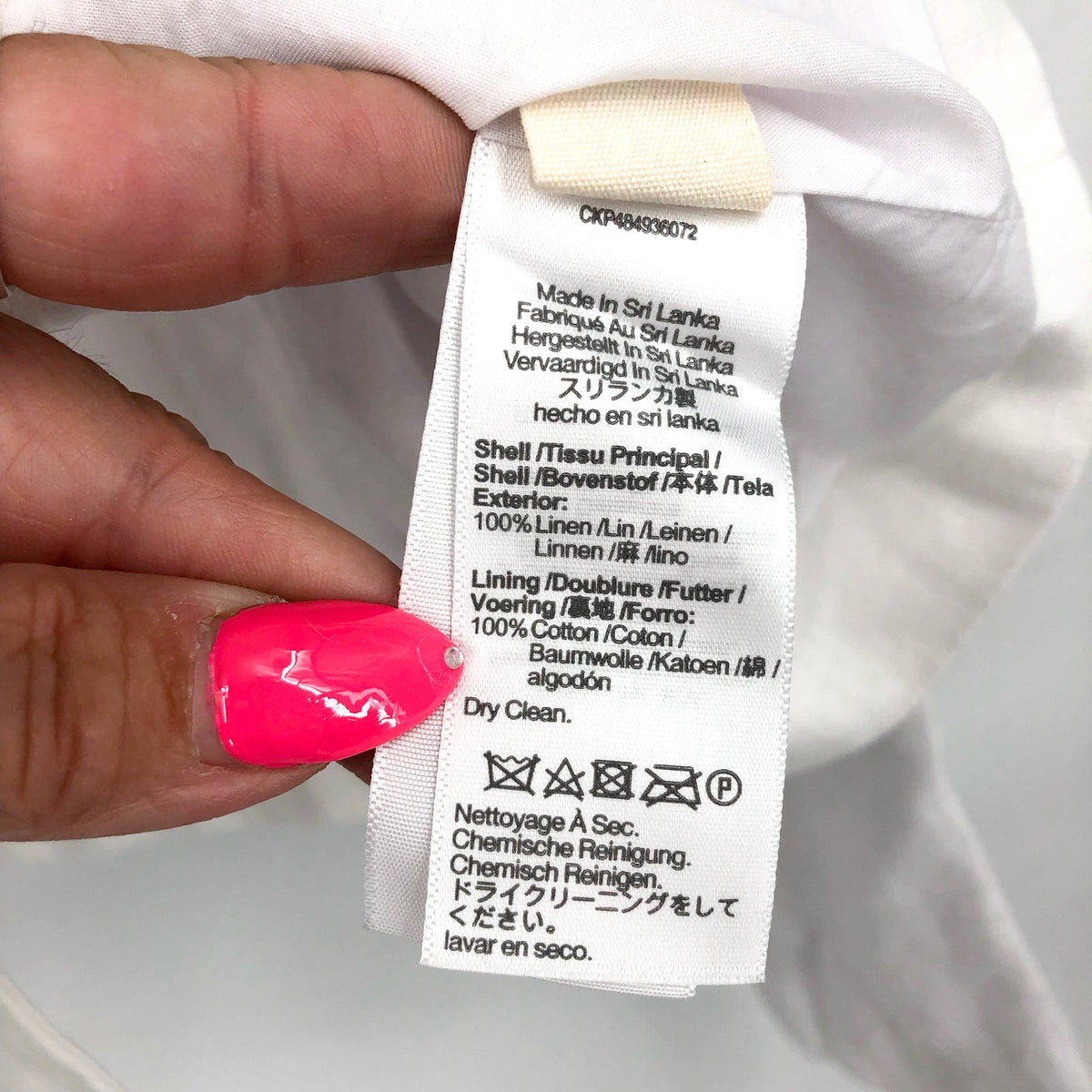 MADEWELL Women's The Sutter Crop Blazer Medium White Linen NO903 NWT