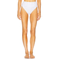 BEACH RIOT Women's Hazel Bikini Bottom Medium White Magnolia Eyelet NWOT