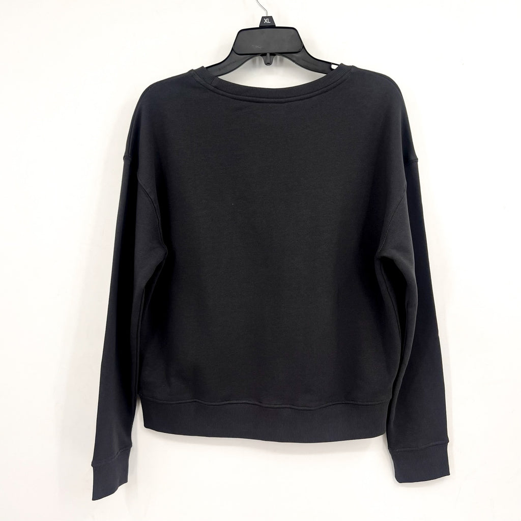 PACT Women's Star Signs Graphic Slouchy Sweatshirt Small Charcoal Grey NWT