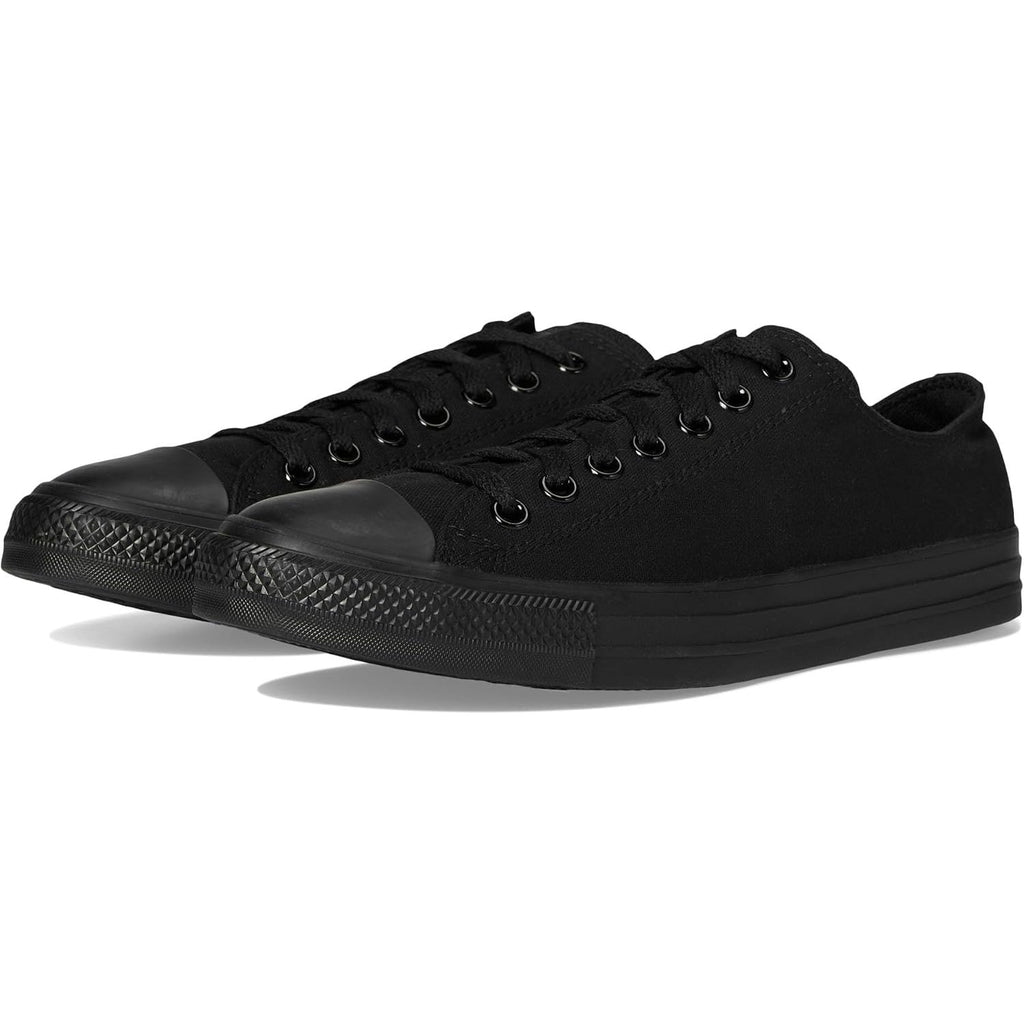 Converse Mens Chuck Taylor All Star Low Sneakers Size 10.5 Black Monochrome NWOB