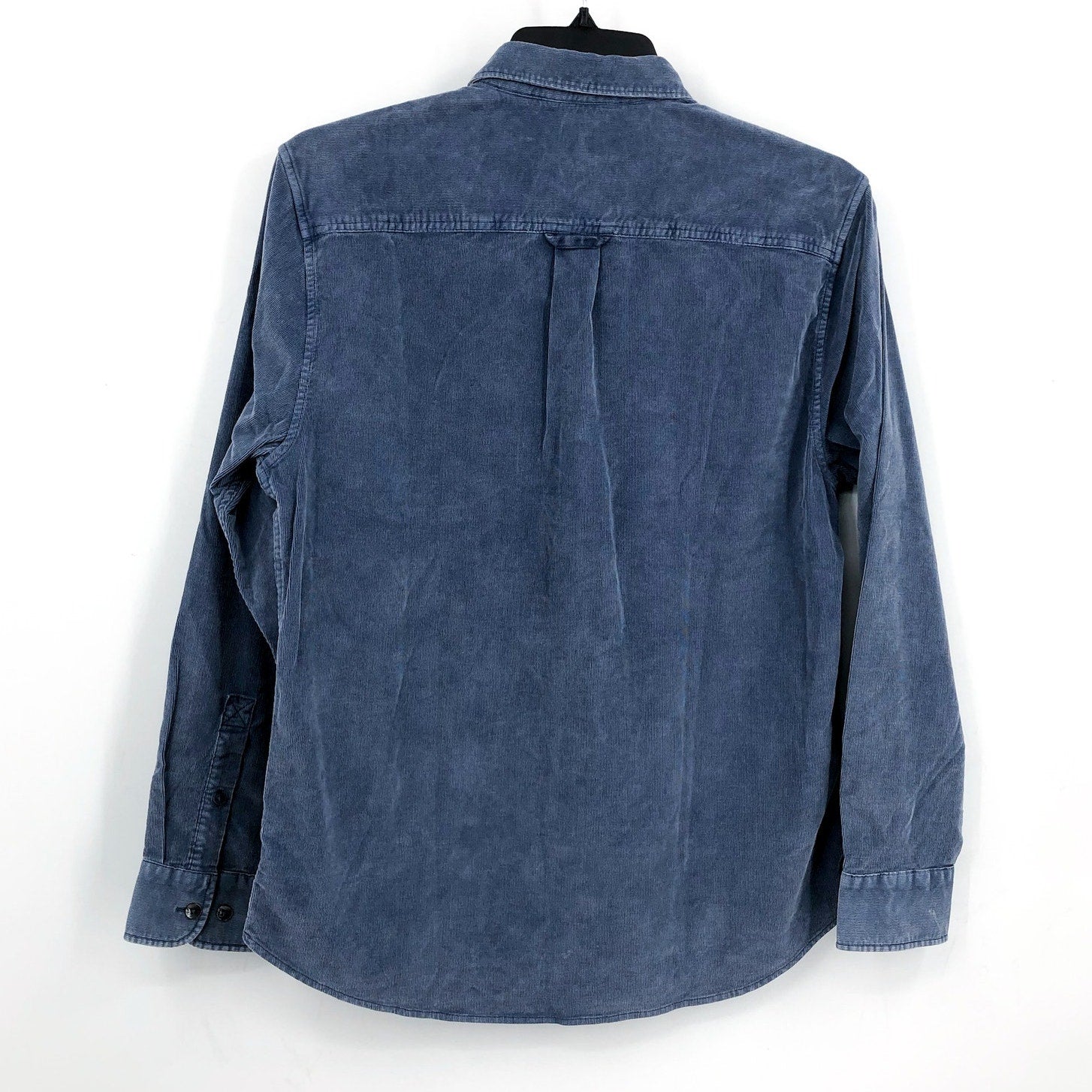 TOMMY BAHAMA Mens Coastline Cord Casual Shirt Medium Blue Double-Pocket NWOT