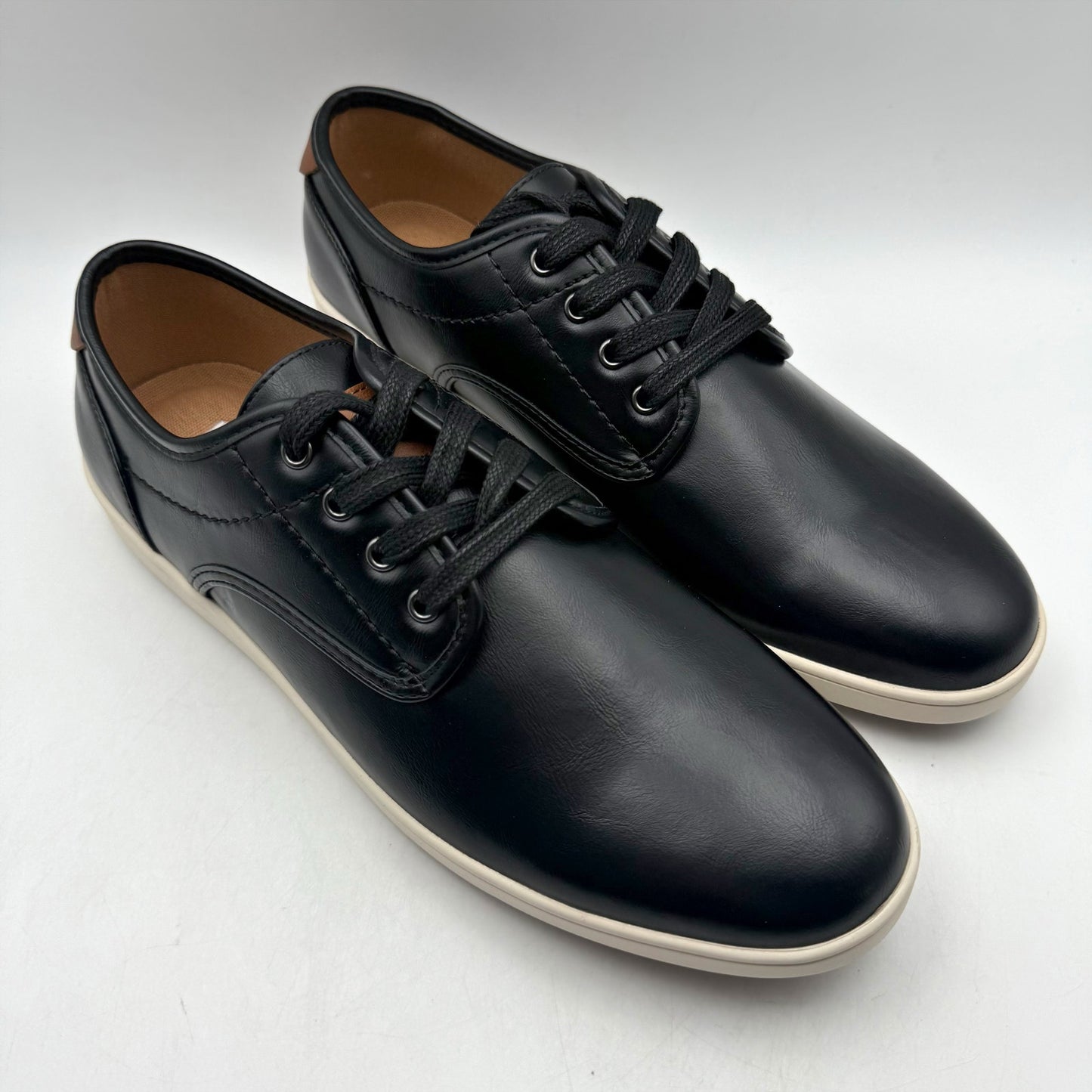 Steve Madden Mens Fenta Casual Sneaker US 10.5 EU 43.5 Black NIB