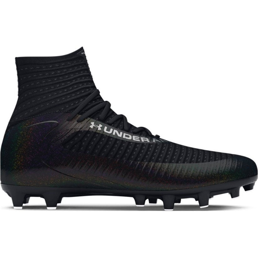 Under Armour Men's Highlight MC 2.0 High Top Football Cleats Size 9.5 Black NWOB