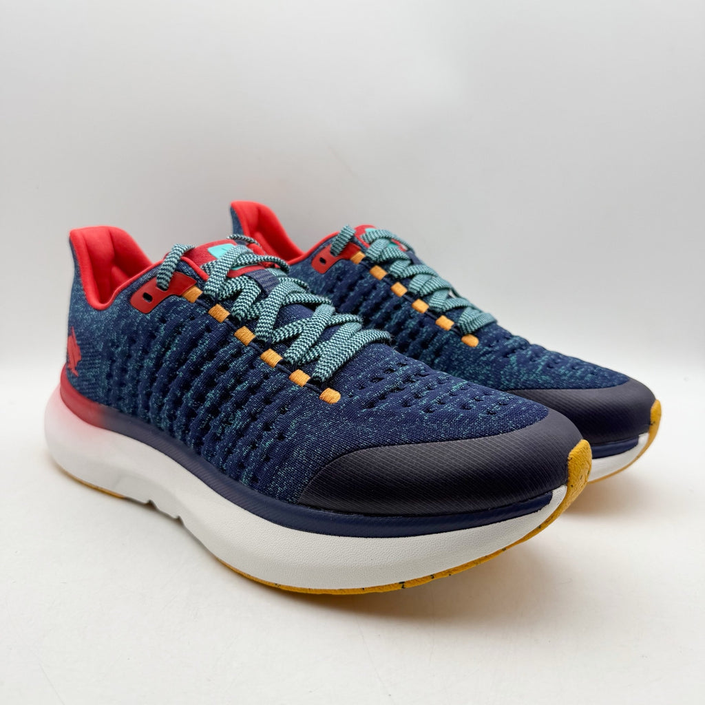 Rabbit Mens Dream Chaser Running Shoes US 9.5 Blue Red Athletic Sneakers NIB