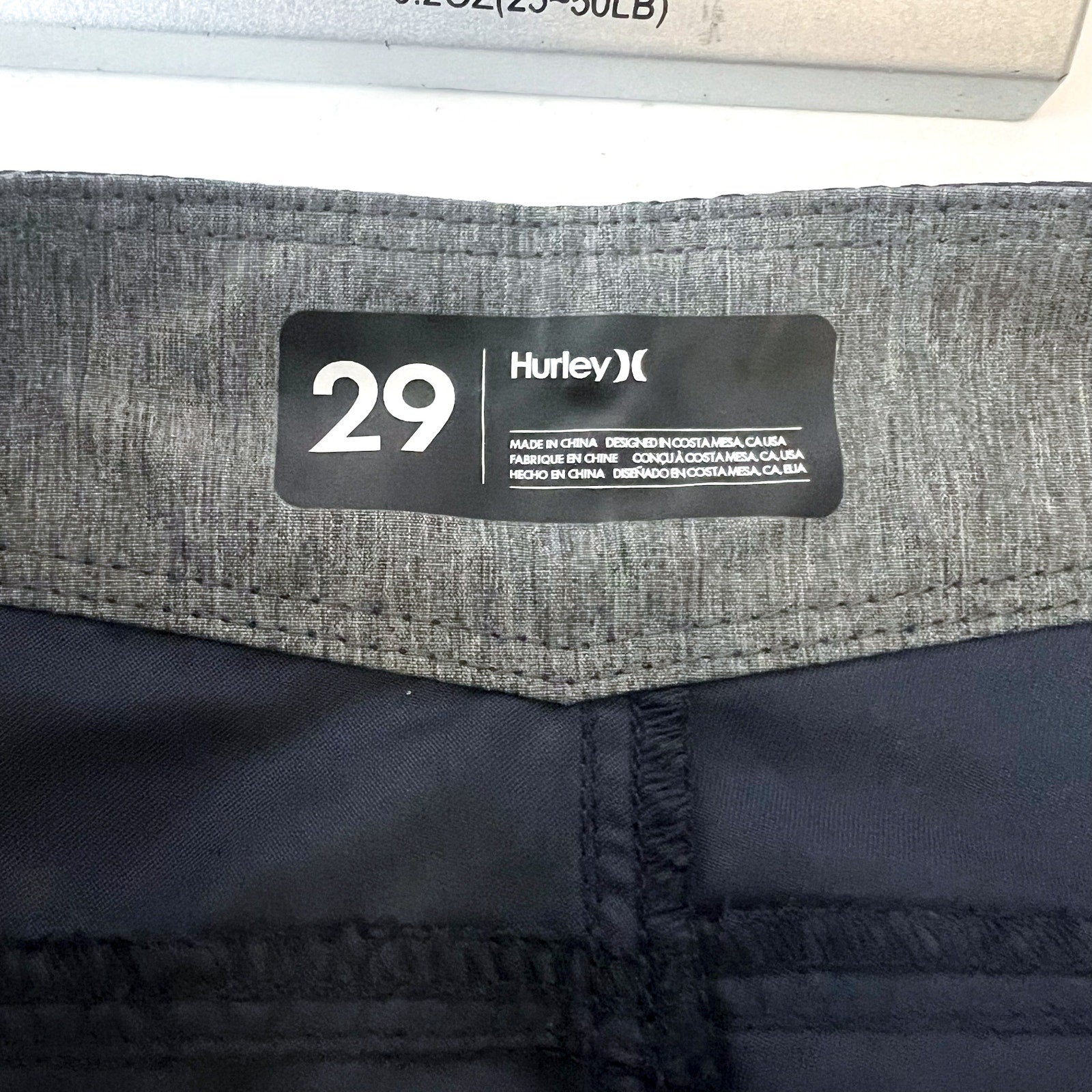 HURLEY Mens Standard One and Only Board Shorts 2.0 Size 29 Dark Navy NWT