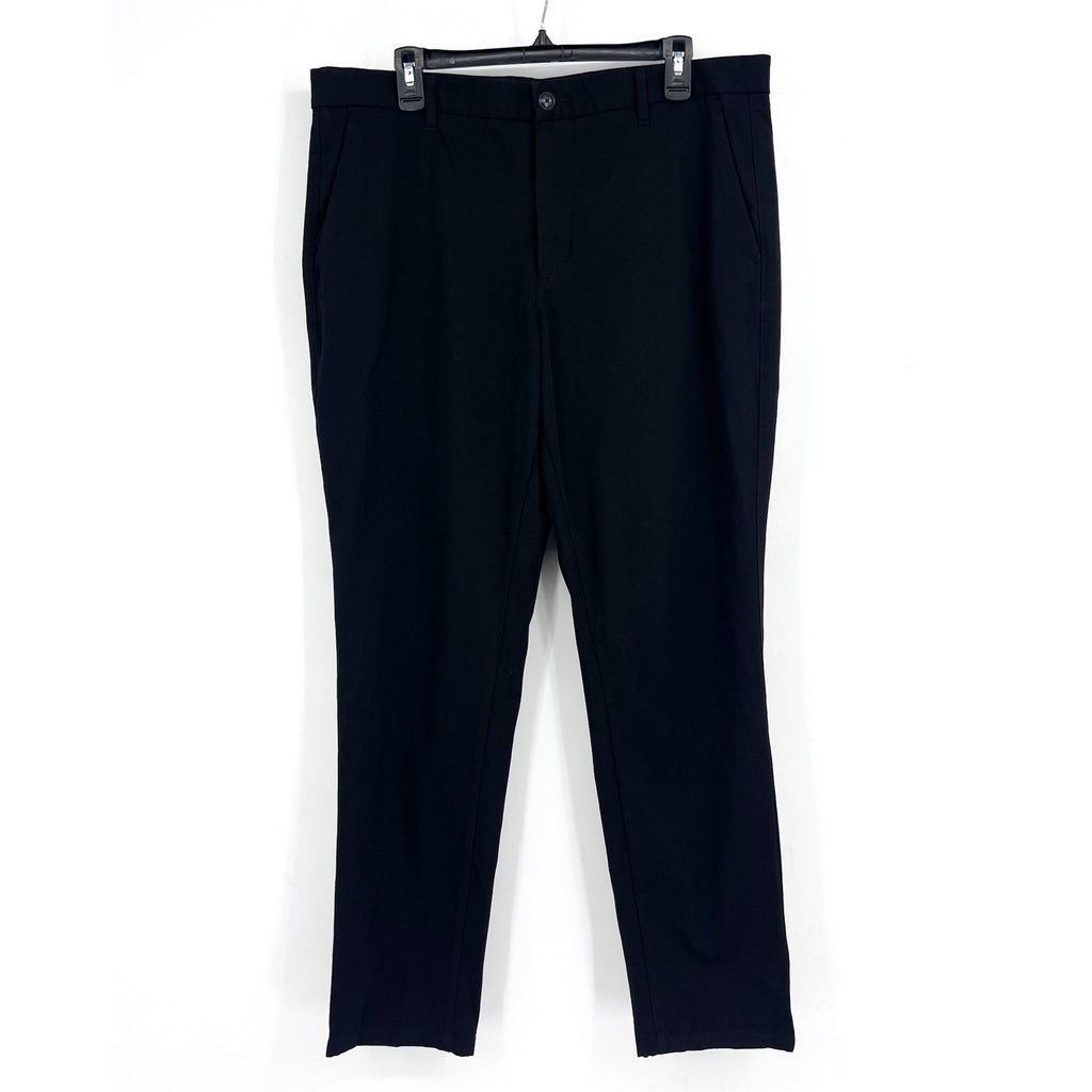EVERLANE Uniform Mens Performance Chino Pants 34x32 Black Athletic Fit NWT