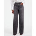 MADEWELL Women's Superwide-Leg Jeans Size 29 US 8 Black Kingswood Wash NR481 NWT