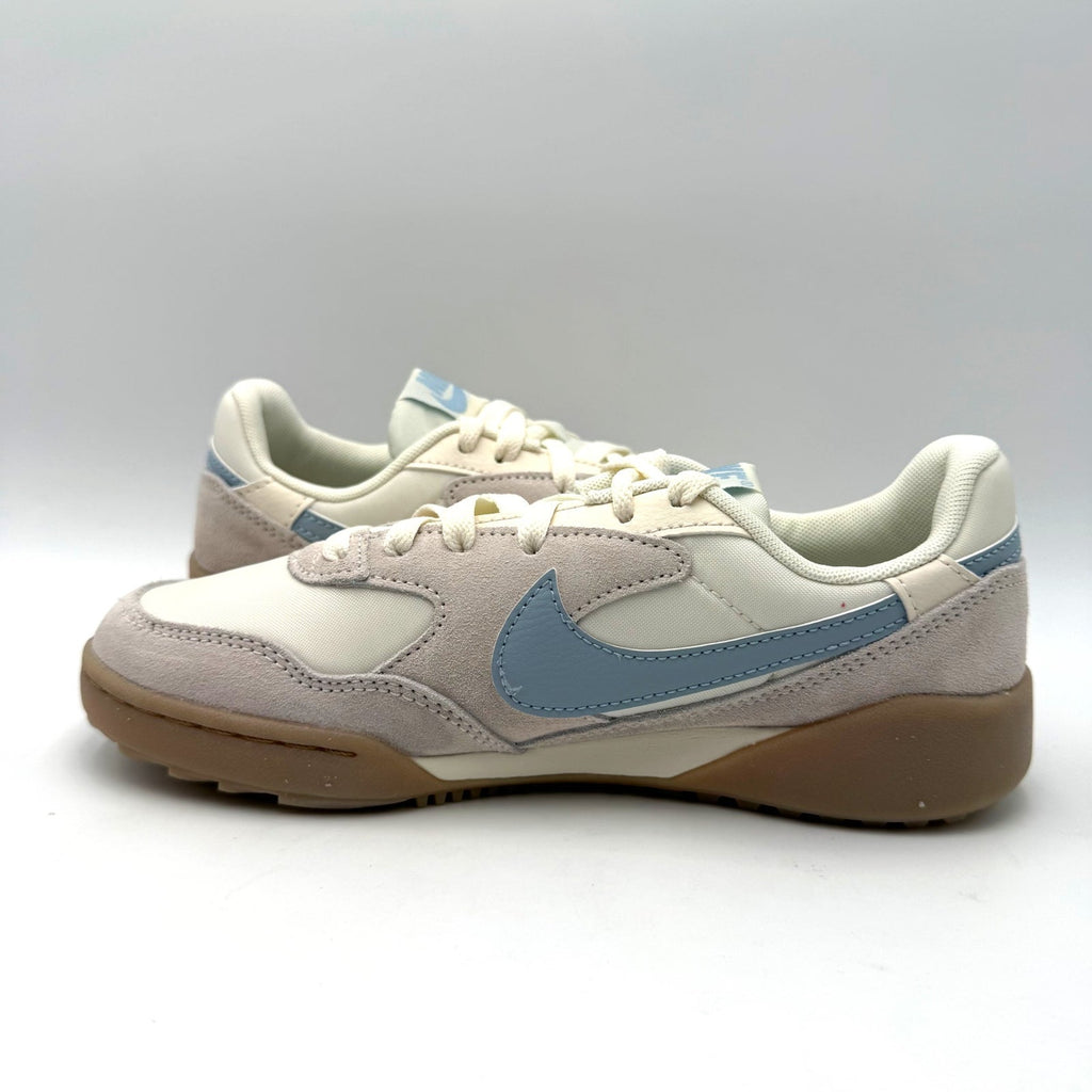 Nike Womens Terra Manta Suede Sneakers Size 6.5 Ivory Light Blue IM6484 NIB