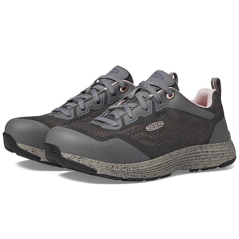KEEN Utility Womens Sparta 2 Aluminum Toe Work Shoes Size 5.5 M Grey SR NIB